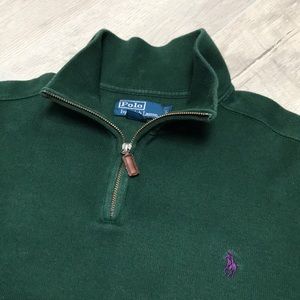 POLO by Ralph Lauren 1/4 zip sweater